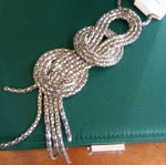 Long new rhinestone necklace