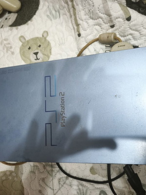 PlayStation 2 Fat Blue Edition μεταχειρισμένο με 1 παιχνίδι Mercenaries