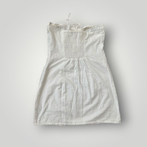 Bershka summer dress white used size L
