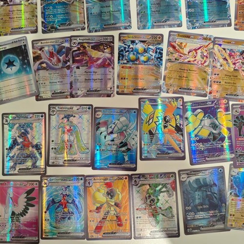 Pokemon cards full foil ultra rare collection like new