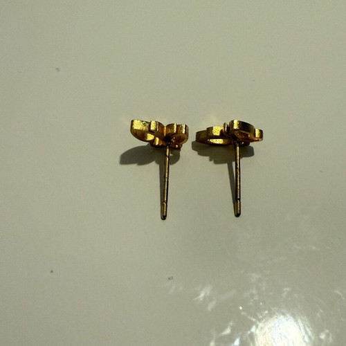 Butterfly earrings like new