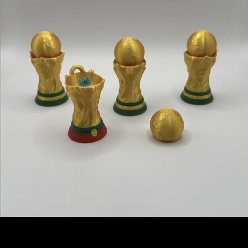 World Cup Trophy Clicker new, single piece