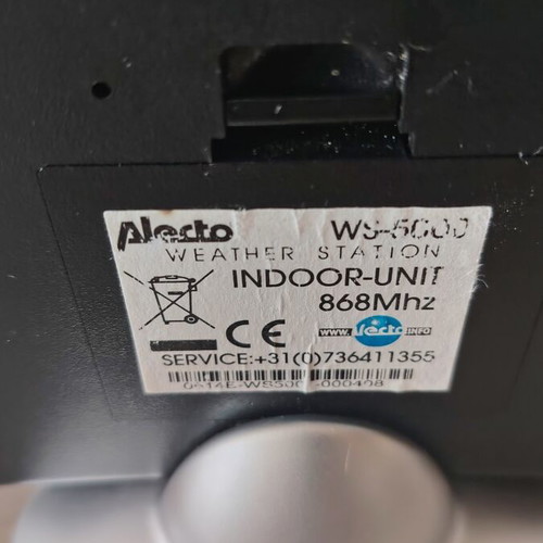 Alecto Wireless Weather Station like new, multifunctional