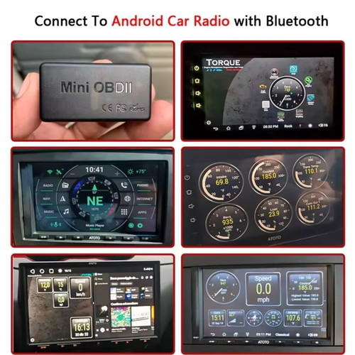 OBD dongle compatible with all vehicles with OBD