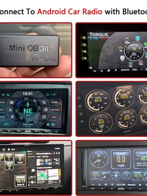 OBD dongle compatible with all vehicles with OBD