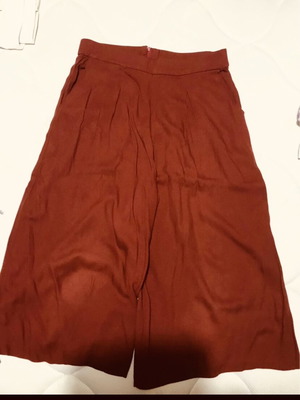 Nom wide-leg pants used, loose fit, brick color, airy