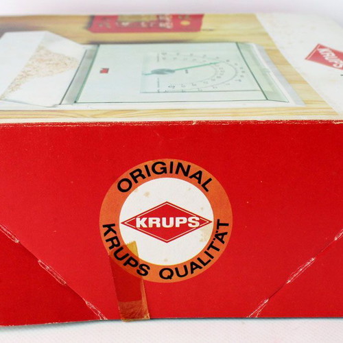 Krups Record Vintage Kitchen Scale 1974 wall-mounted, new, up to 3 kg