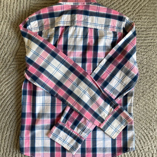 Abercrombie & Fitch kids plaid shirt like new, size Small