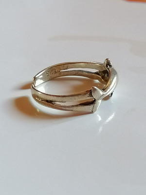 Silver 925 Dolphin Toe Ring new