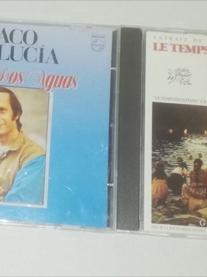 Paco d Lucia, Bregovic 2 CD pack like new, traditional
