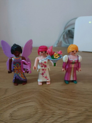 Playmobil fairies princesses used