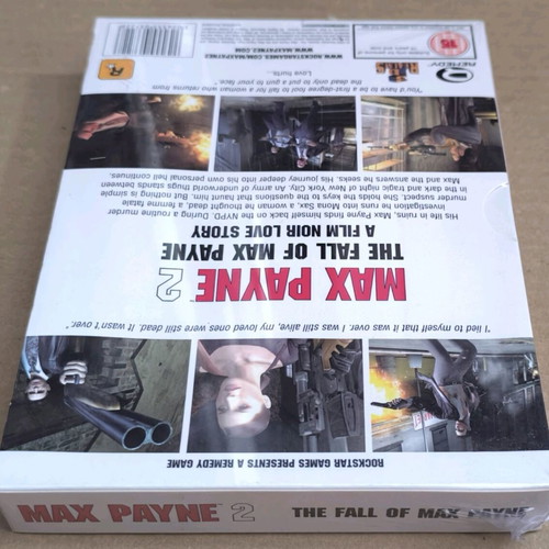 Max Payne 2 The Fall Of Max Payne PC CD-ROM sealed