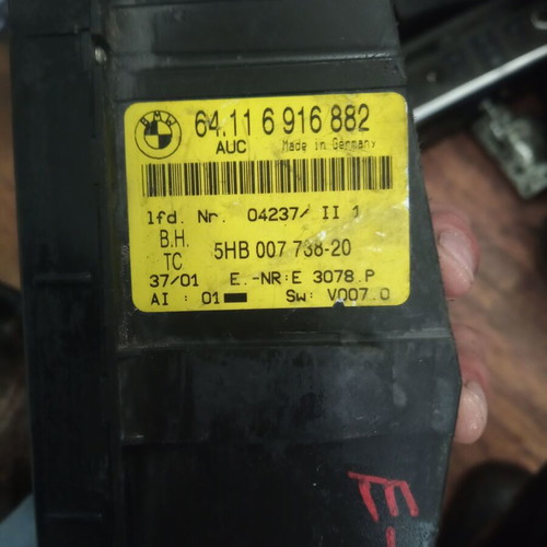 Climate control panel for BMW 3 Series E46 Compact used