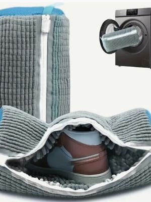 Shoe Washing Bag new, durable with zipper for washing machine