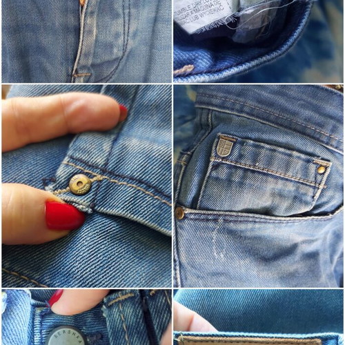 Bershka Authentic denim vintage comfort men's jeans