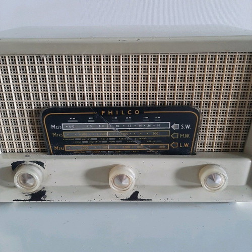 Philco 1953 vintage radio from England used