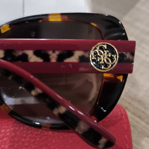 Guess Sunglasses new, brown and red