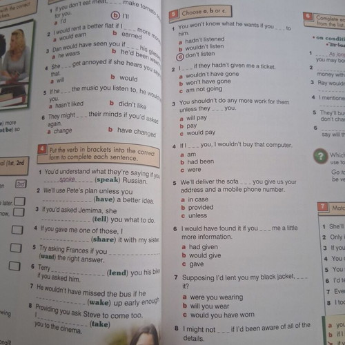 Take Off B2 Workbook used, English language learning