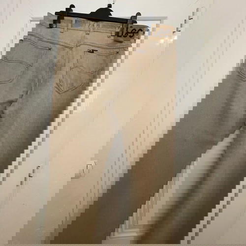 Lee Jeans vintage ανδρικό παντελόνι καφέ-γκρι, σαν καινούργιο