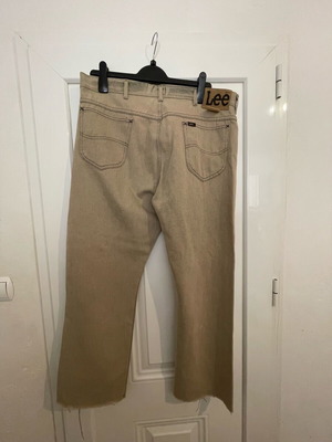 Lee Jeans vintage ανδρικό παντελόνι καφέ-γκρι, σαν καινούργιο