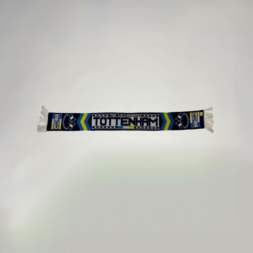 TOTTENHAM double-sided scarf 90s 1.40x0.17 Tottenham