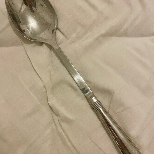Kitchen utensils set of 4 stainless steel like new, 35 cm