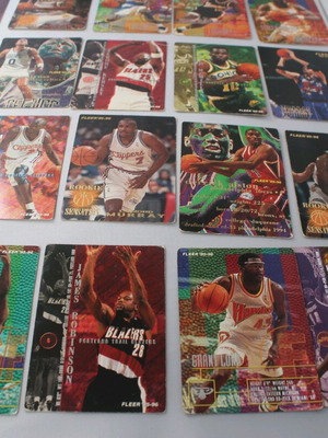 Fleer NBA Vintage basketball cards 1995–97 set of 29 used