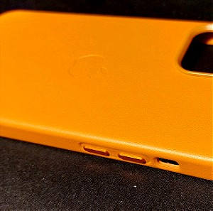 iPhone Leather Case California Poppy - Θήκη