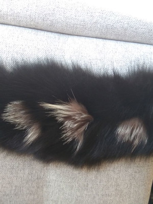 Fur collar ecological new