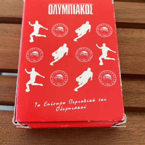 Olympiakos playing cards like new, 54 cards