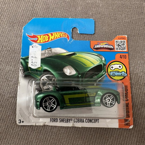 Hot Wheels Ford Shelby Cobra Concept mainline car