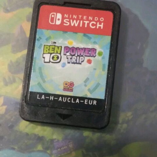 Nintendo Switch Ben 10 Power Trip cartridge like new