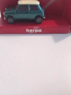 Herpa Mini Cooper μεταλλικό σαν καινούργιο, κλίμακα 1:87