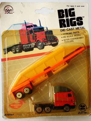 Vintage 1993 Big Rigs метална камионче die cast Zylmex ново