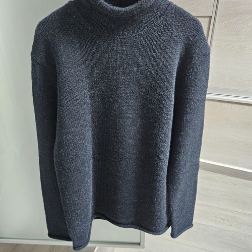 Funky Buddha turtleneck sweater, size Large, blue
