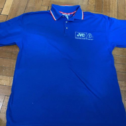 JVC Korea Japan 2002 World Cup polo used, authentic