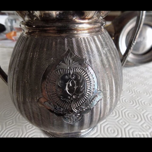 Antique 19th century serving set used from Constantinople