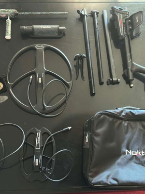Nokta Impact Metal Detector Set like new with accessories