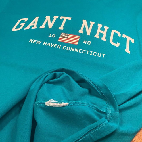 Gant NHCT turquoise T-shirt L like new