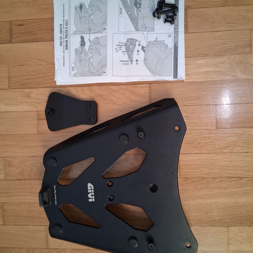 GIVI SRA2159 Monokey black aluminum Topcase base rack for Tracer 9 / Tracer 9 GT