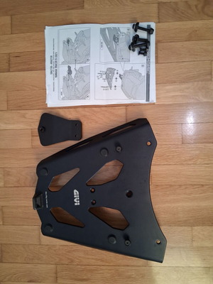 GIVI SRA2159 Monokey black aluminum Topcase base rack for Tracer 9 / Tracer 9 GT