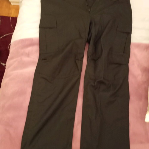 Rip stop pants black size 62 new