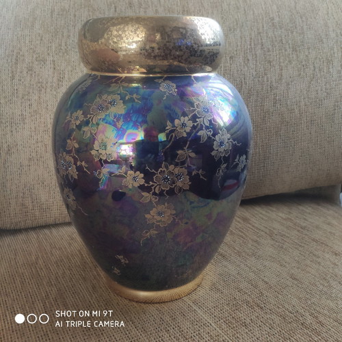 Chinese vase used, height 35 cm