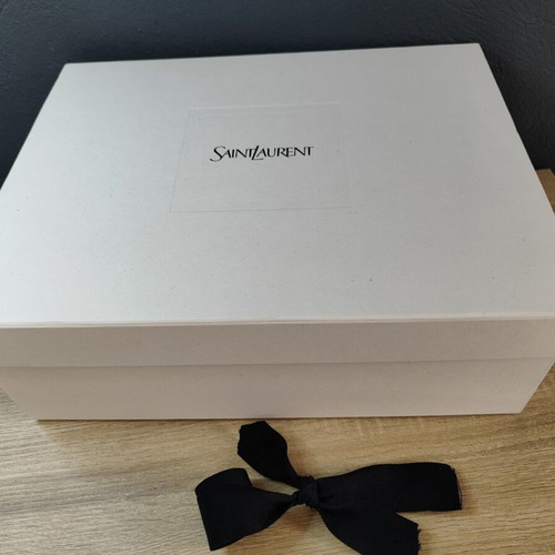 Saint Laurent empty packaging box used, 40 x 31 x 14.5 cm