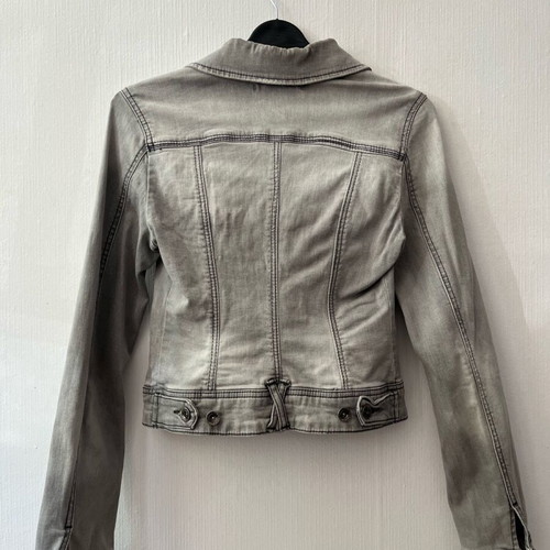 Stradivarius jacket used, gray, size S