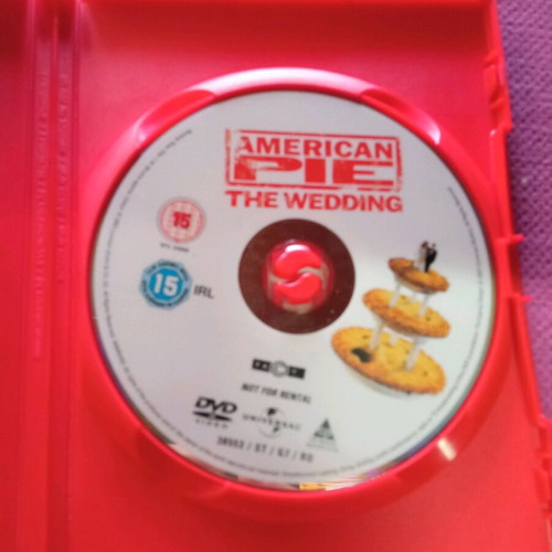 American Pie The Wedding DVD like new, comedy, subbed