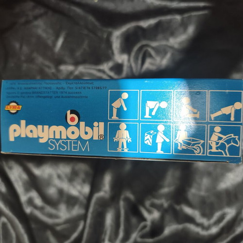 Playmobil LYRA 5 Klicky Firefighters set, vintage