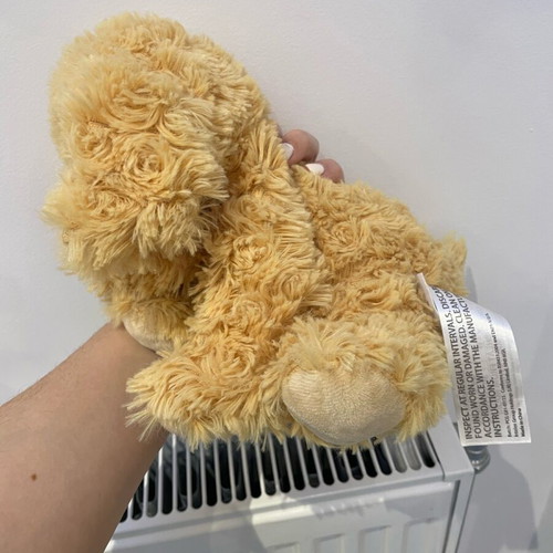 Warmies heating dog plush like new