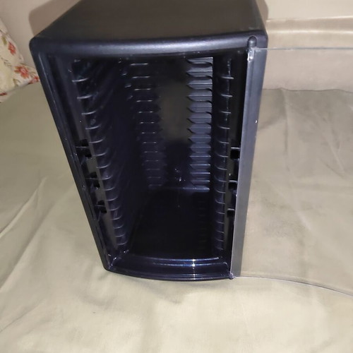 Vintage Italian CD case for 16 CDs used, MGL Plast