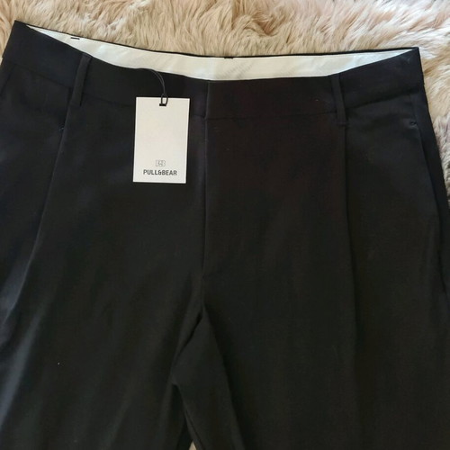 Pull & Bear women's black pants new, size 46 (3XL)